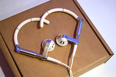 £118 • Buy Bang And Olufsen B&O Earset 3i Edition A8 3.5mm Earphones White Aluminium (700)