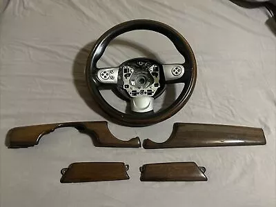MINI R56 R55 R53 Cooper S Wood Trim Steering Wheel Dash Panel Door Pull LH Drive • $345