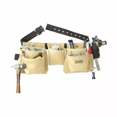 Irwin 10 Pocket Construction Tool Belt • $143.84