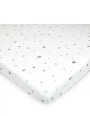 American Baby Company 15x33  Fitted Bassinet Sheet - 100% Natural Cotton Jersey • $5.85
