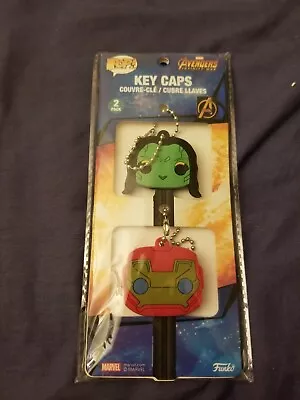 Funko Marvel Collector Corps Exclusive IRON MAN & GAMORA Key Caps • $7