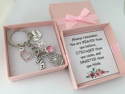 Personalised Birthday Gift Keyring For Mum Sister Daughter Friend 16th 18th 21st • £6.99