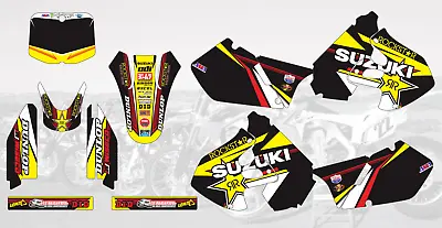 Am0051 Mx Motocross Graphics Decals Stickers For Suzuki Rm125 Rm250 1999 2000 • $89