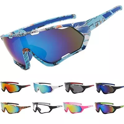 $6.15 • Buy Polarized Sports Sunglasses Outdoor Cycling Driving Fishing Glasses UV400 Goggle