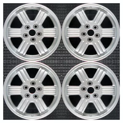 Set 2000 2001 2002 Mitsubishi Eclipse OEM Factory 17 Silver Wheels Rims 65772 • $646