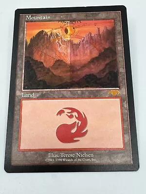 MTG Guru Land GURU MOUNTAIN VG / RARE -MANA MANSION • $560