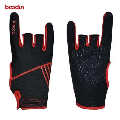 Unisex Professional Bowling Gloves Outdoor Sports Gel Non-slip Breathable Gloves • $16.39