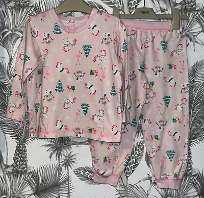 £4 • Buy Girls Age 3-4 Years - Christmas Pyjamas