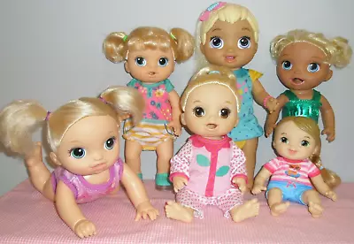 Super Cute All Vinyl & Vinyl & Cloth Baby Alive Baby Doll Lot By Hasbro • $14.99