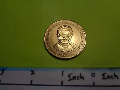 Vince Lombardi Green Bay Packers Italian Mardi Gras Rare Aluminum Coin Token M-6 • $39.95