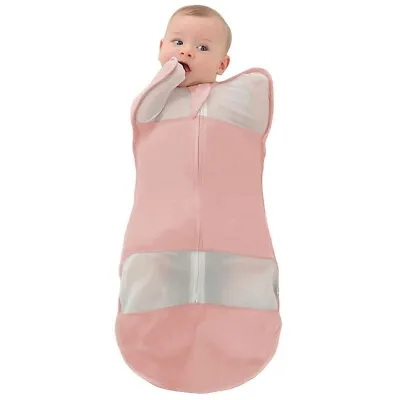 Baby Arms Up Swaddle 0.5 Tog Transitional Swaddle Sleep Sack 6-9 Months  • £12.99