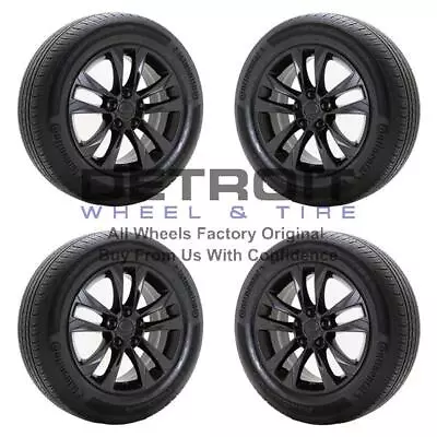 17  Chevrolet Trailblazer Satin Black Wheels Rims & Tires Oem 2021-2023 14038 • $1346.36