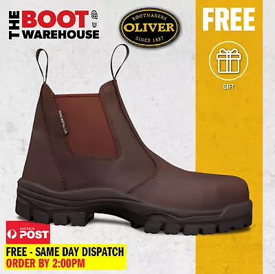 Oliver Work Boots 45627 Fully Non-Metallic Toe Cap Safety PROSPECTING FRIENDLY • $139.95