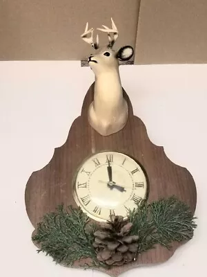 Vintage Novelty Deer Clock • $14.99