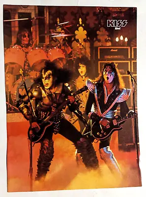 Kiss / Ace Frehley / Band / Magazine Full Page Pinup Poster Clipping (18) • £12.34