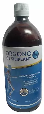NEW Orgono G5 Siliplant- Organic Silica For Bones Joints And Muscles Ex 2/26 • $38