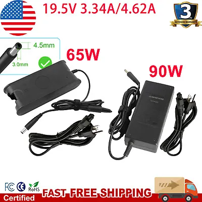 $10.99 • Buy AC Adapter Laptop Charger For Dell XPS 15 9530 9550 9560 Power Supply