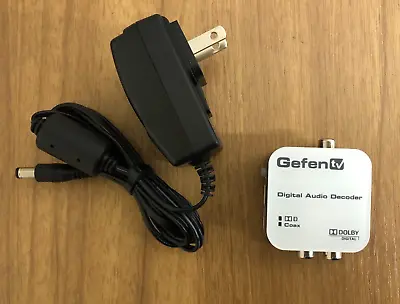 GefenTV GTV-DD-2-AA Digital To Analog Decoder • $40