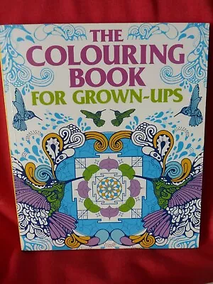 Large Colouring Book For Grown Ups BN • £6