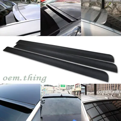 Fit FOR VOLVO S60 2nd ROOF WINDOW LIP SPOILER PUF 2010-2018 4D SEDAN • $91.29