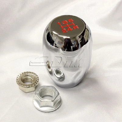 $8.99 • Buy JDM Chrome 5 Speed Type-R Style Manual Aluminum Gear Stick Shift Shifter Knob