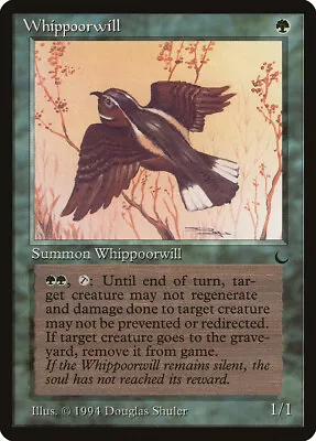 Whippoorwill The Dark NM Green Uncommon MAGIC THE GATHERING MTG CARD ABUGames • $1.85