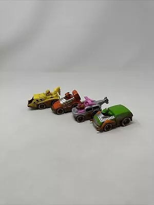 Lot Paw Patrol OFF ROAD MUD True Metal Racer Diecast Cars 4 Nickelodeon Toy • $8.20