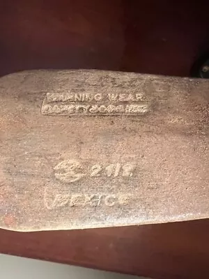 Vintage Mexico Mining Tool Pick Axe Mattock Head 2 1/2 Lbs. • $18