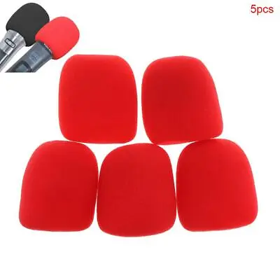 5pcs Universal Thickened Handheld Stage Microphone Cover Mic Foam Windscreen • $5.98