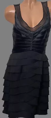 NWT Xscape By Joanna Chen Size 14 Black Cocktail Dress • $24.99