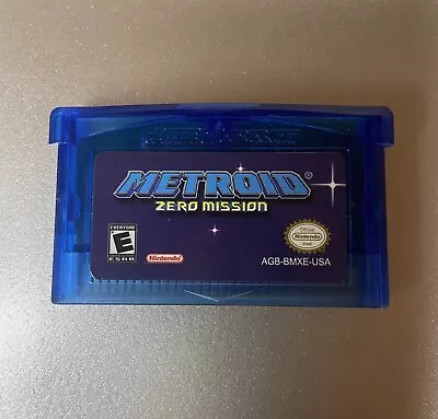 Metroid Zero Mission Game Boy Advance GBA • $14.88