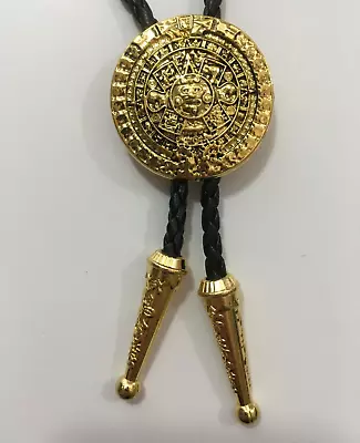 Mayan Necklace Aztec Calendar Vintage Style Pendant Mexican Jewelry Art • $17.99