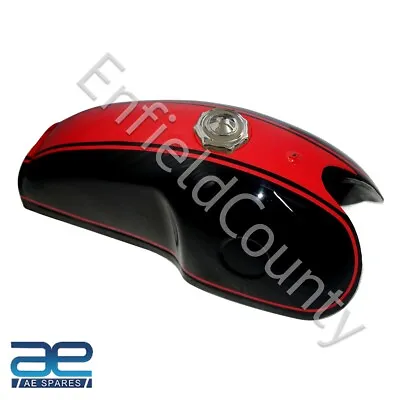 Petrol Fuel Tank Red & Black With Cap For Benelli Mojave Cafe Racer 260 360 Ecs • $213.83