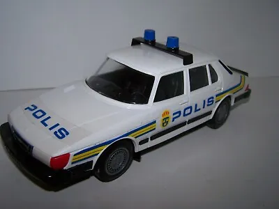 1984 1985 Saab 900 Promo Model Stahlberg Polis Police RARE • $89