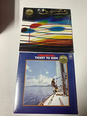 CARPENTERS Passage & Ticket To Ride Lot  180g LP Vinyl NEW SEALED Hype • $19.99