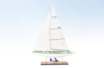 $156.35 • Buy AUSTRALIA II WOODEN MODEL Detailed Yacht Boat America's Cup Sailboat Gift 40cm