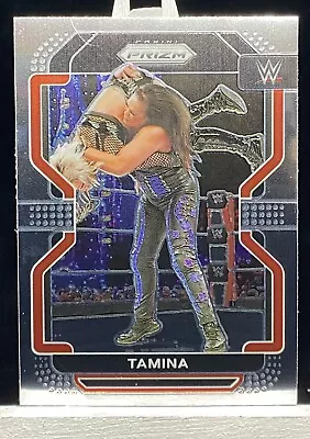 2022 Panini Prizm WWE Tamina Base #156 E126 • $0.99
