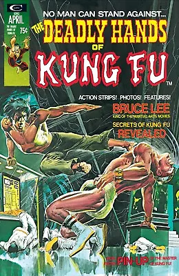 DEADLY HANDS OF KUNG FU AND MASTER OF KUNG FU COMICS On  2 PRINTED DVDs • £5.20