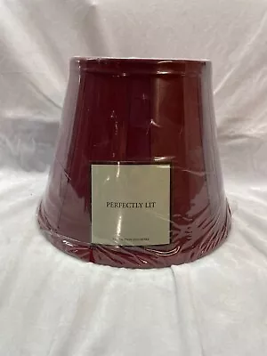 Restoration Hardware Perfect Lit English Barrell 10.5IN Sangria  Lamp Shade • $33.49