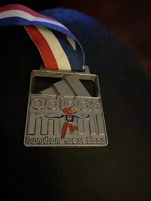 Flora Adidas 2001 London Marathon Officials Medal + Original Ribbon • £25