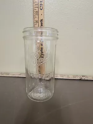 $10 • Buy Ball Freezer Jar Clear Glass Ribbed Sides