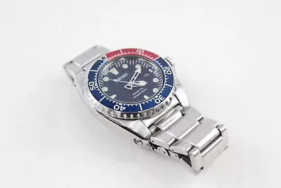 Mens Seiko Scuba Divers 200m 5M62-0BL0 Kinetic WRISTWATCH Untested • £73.43