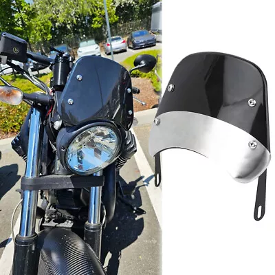 5 -7  Motorcycle Headlight Fairing Windshield Screen For Moto Guzzi Audace 15-21 • $26.23