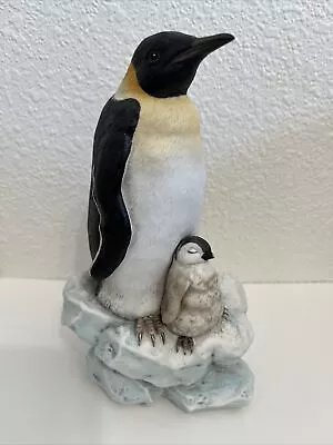 Maruri Fine Porcelain Polar Expedition-Emperor Penguins Figurine 1990 • $26.90