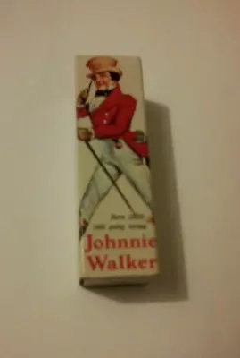 VINTAGE JOHNNY WALKER BOX MATCHES MATCH BOOK 1970's / 80's RARE EX  UNUSED COND • $24.95