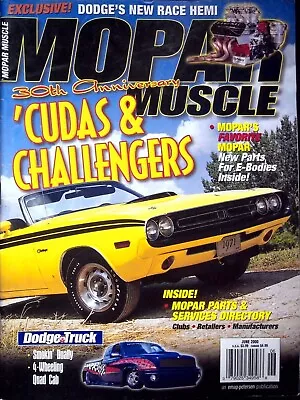 Mopar Muscle Magazine June 2000 Volume 12 Number 6 • $4.87