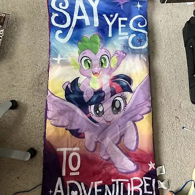 My Little Pony Sleeping Bag Say Yes To Adventure • $8