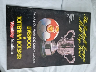 £0.99 • Buy Liverpool Vs Tottenham 1982 Milk Cup Final Programme. Match Day Crease.