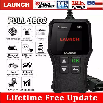 Automotive OBD Code Reader OBD2 Scanner Car Check Engine Fault Diagnostic Tool • $17.99