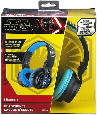 Star Wars Ep 9 Bluetooth Kids Headphones Volume Limiting • $27.49